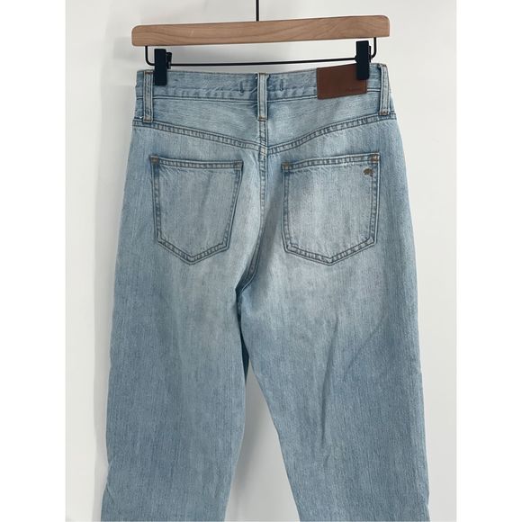 Madewell Jeans Women 25 Light Blue The Perfect Vintage Straight - Picture 7 of 13